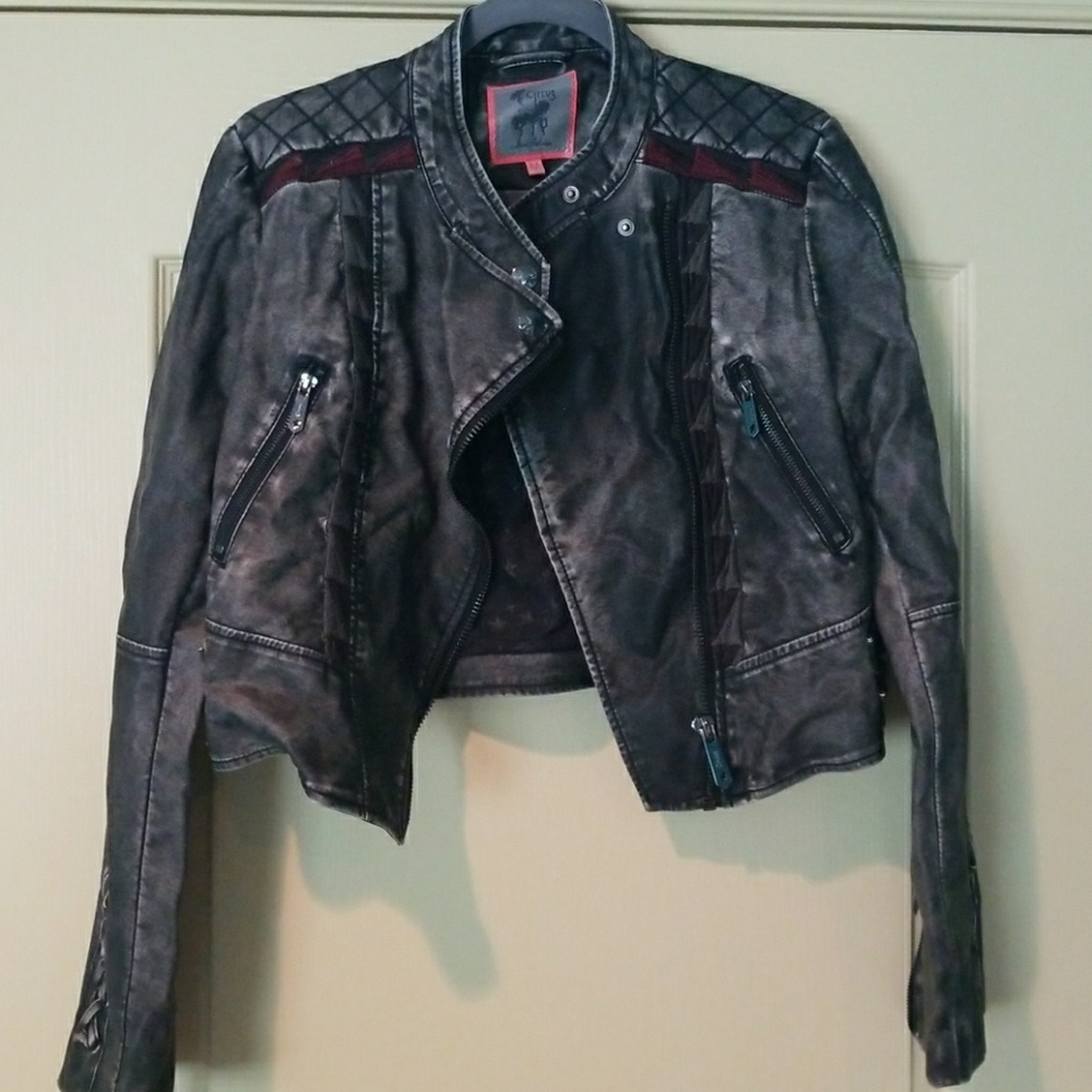 Sam Edelman Black Moto Jacket